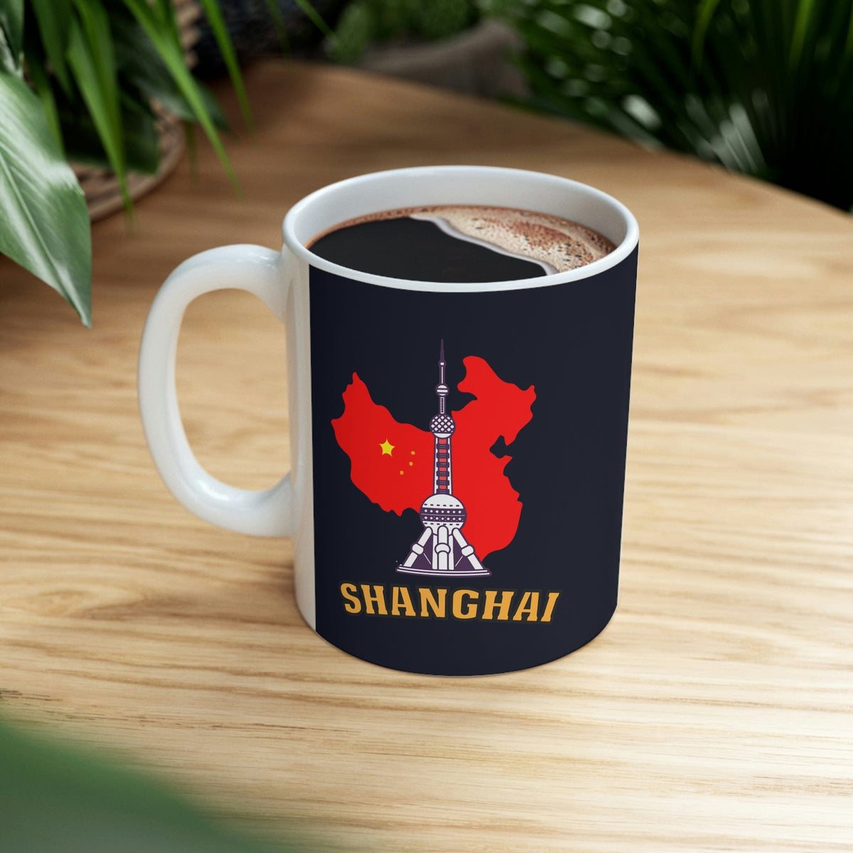 SHANGHAI - Awesome Ceramic Mug, Exclusive Design