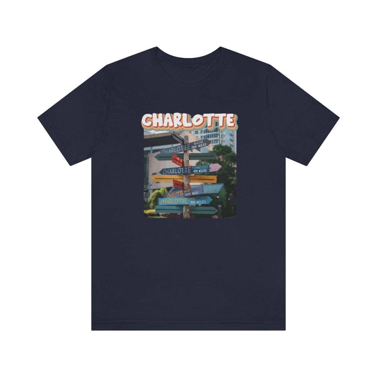 CHARLOTTE - Chic Design, Premium Short Sleeve Tee