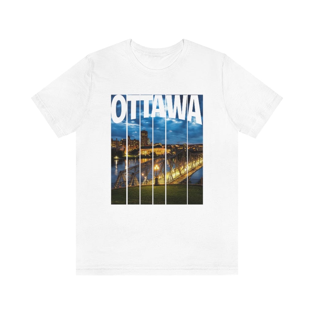 Ottawa Minimalist Typography - Short Sleeve Tee