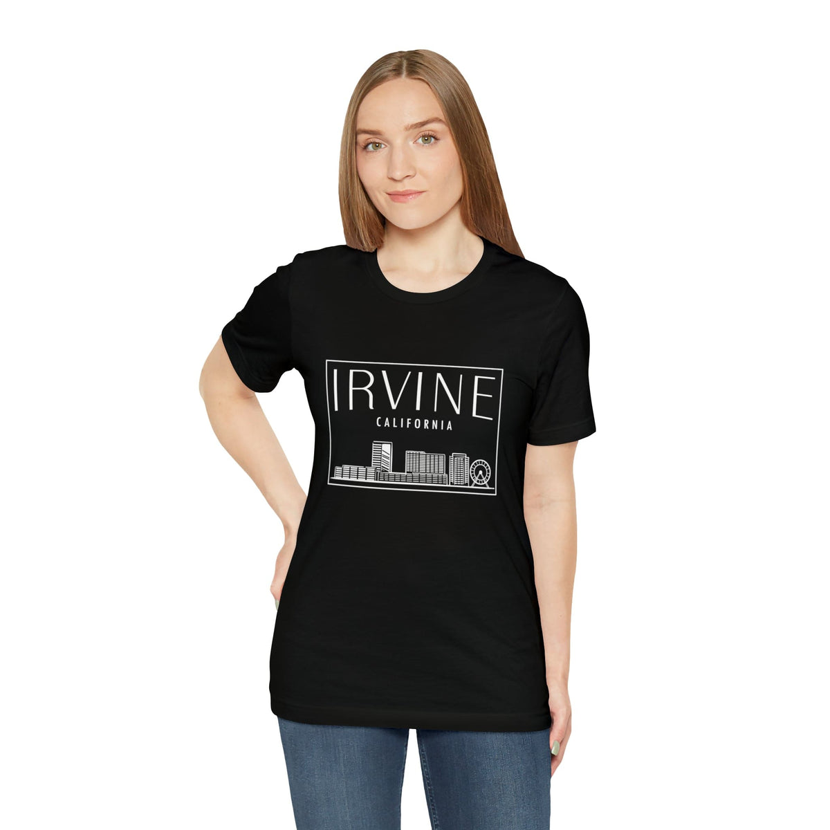Minimalist Irvine California - Short Sleeve Tee