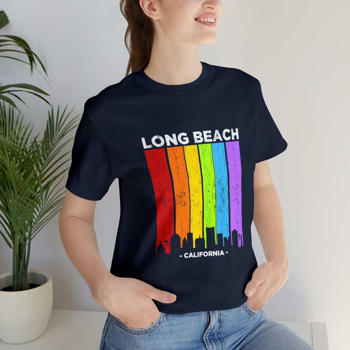 Long Beach California - Short Sleeve Tee