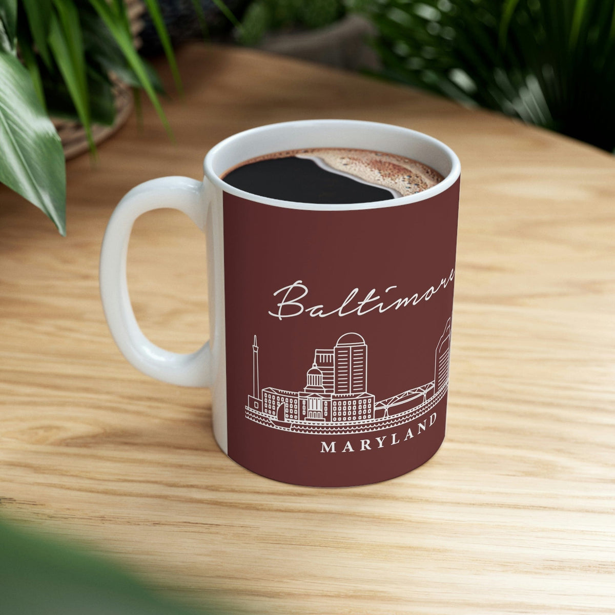 BALTIMORE - Awesome Ceramic Mug, Exclusive Design