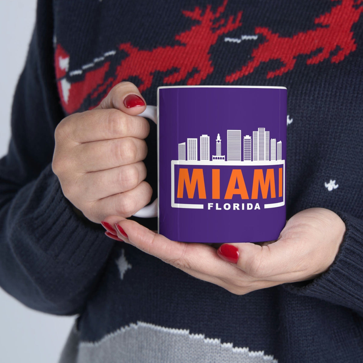 MIAMI - Awesome Ceramic Mug, Exclusive Design