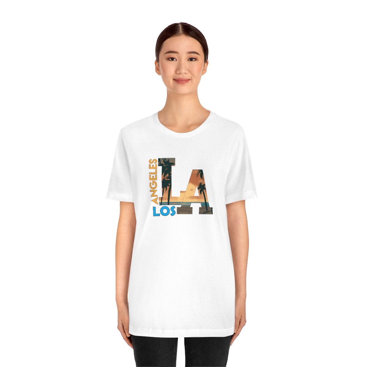 LOS ANGELES - Chic Design, Premium Short Sleeve Tee