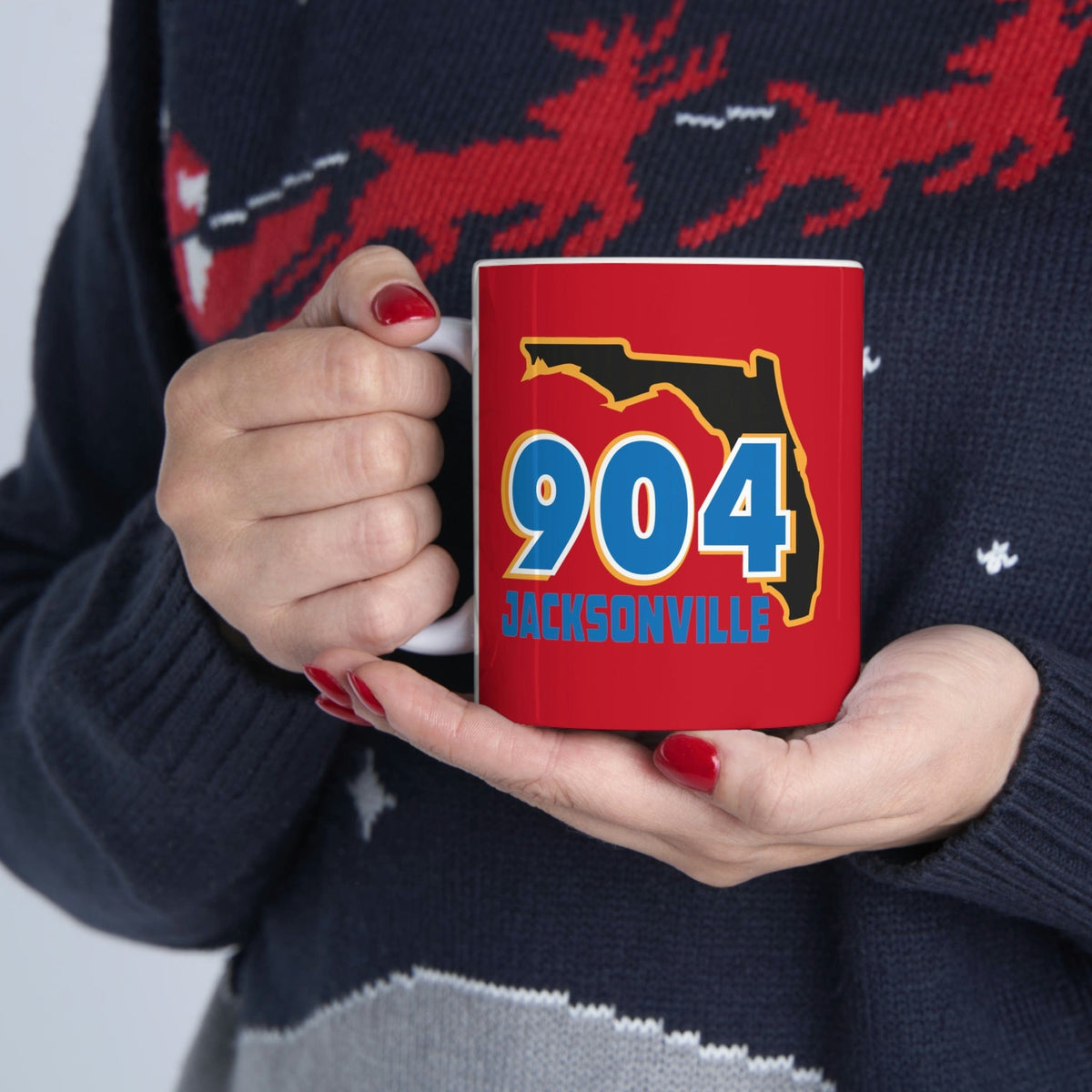 JACKSONVILLE - Awesome Ceramic Mug, Exclusive Design