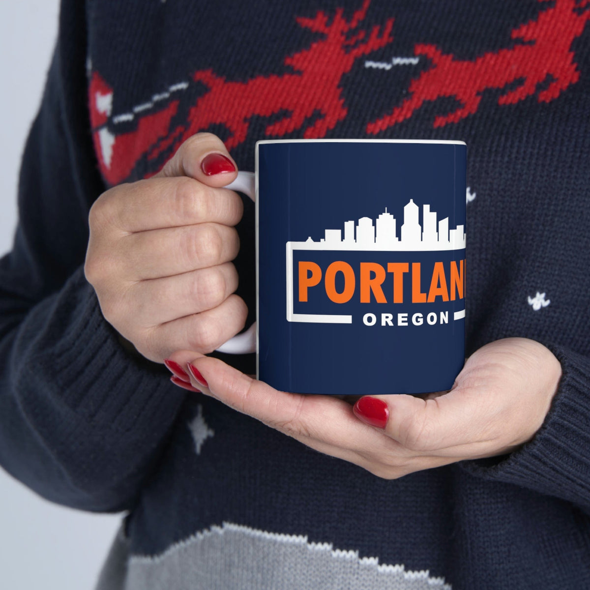 PORTLAND - Awesome Ceramic Mug, Exclusive Design