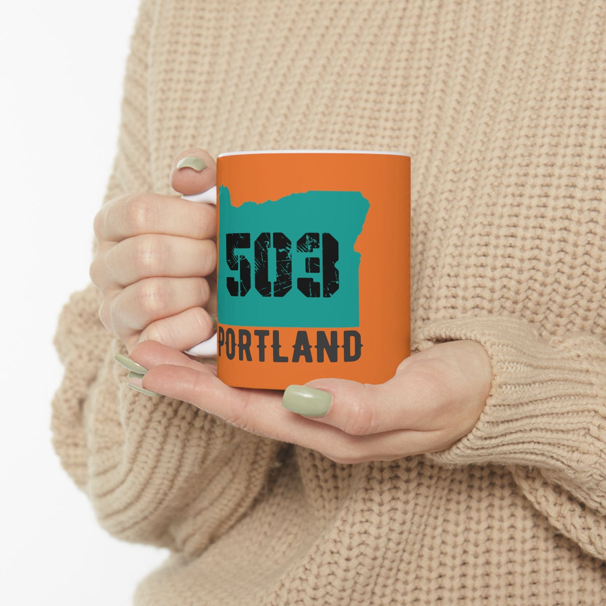 PORTLAND - Awesome Ceramic Mug, Exclusive Design