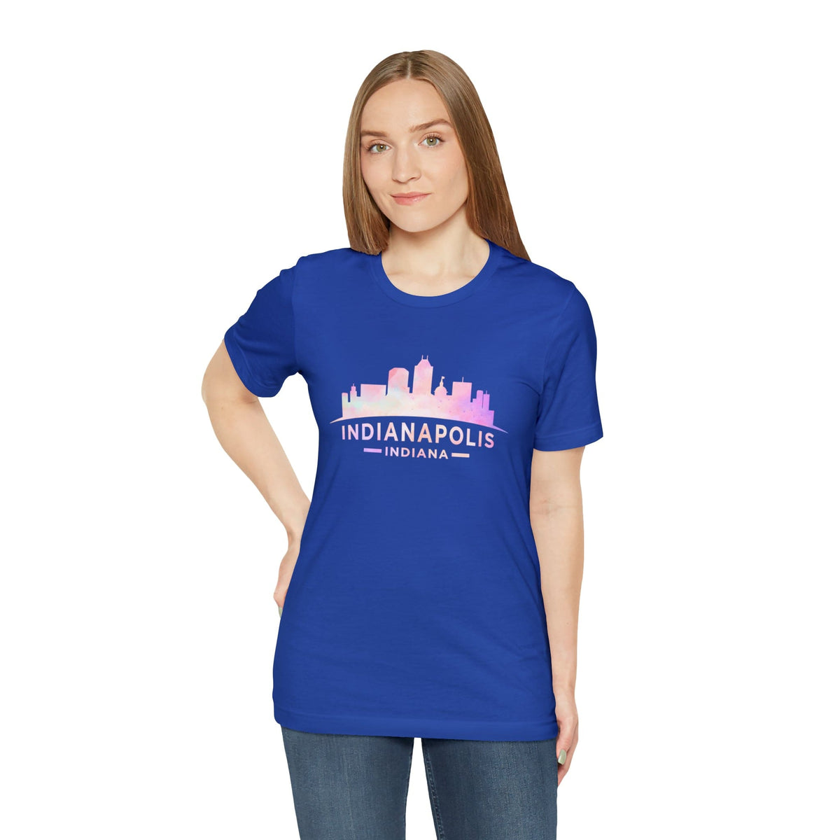 Indianapolis Monochrome - Short Sleeve Tee