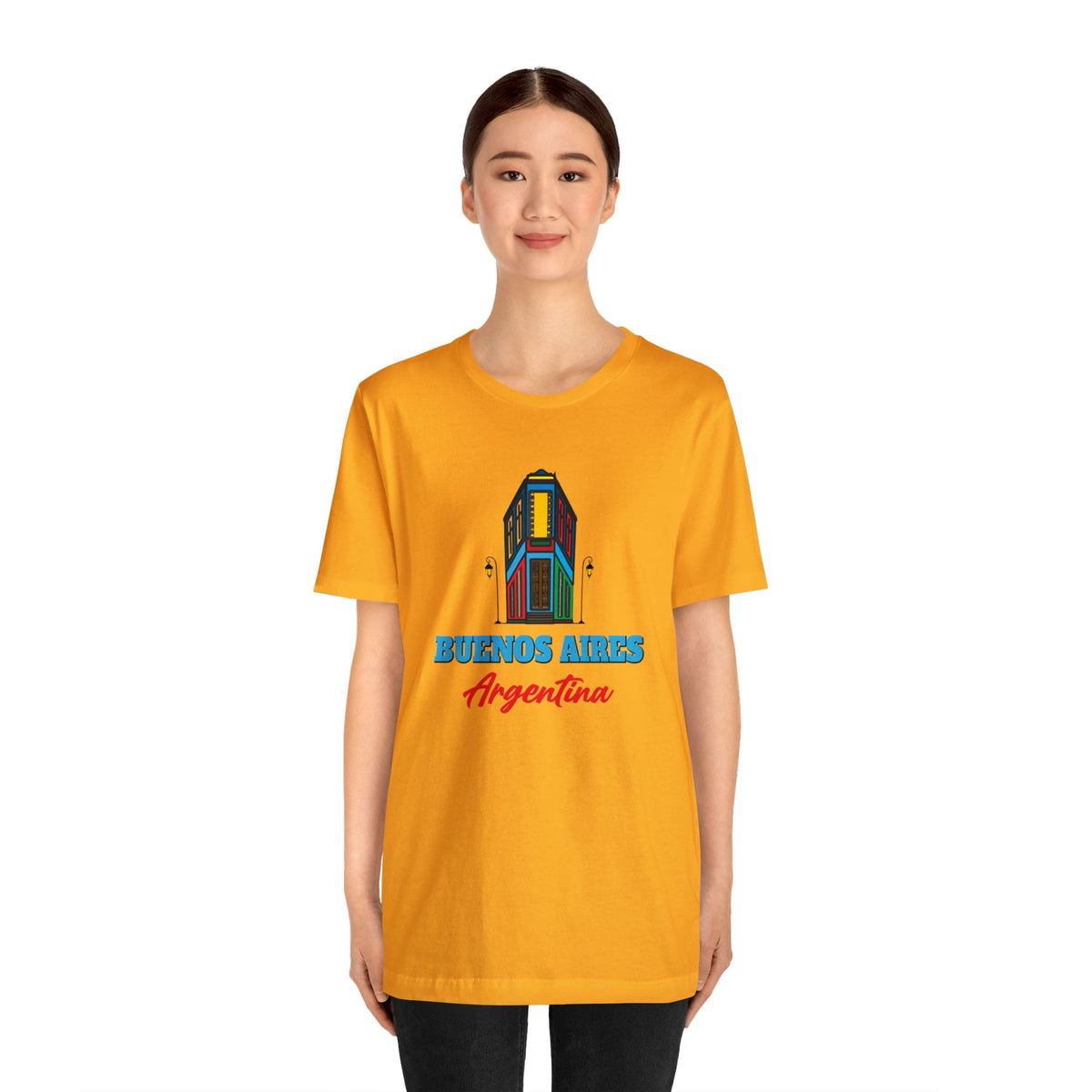 Retro Buenos Aires Landmark - Short Sleeve Tee