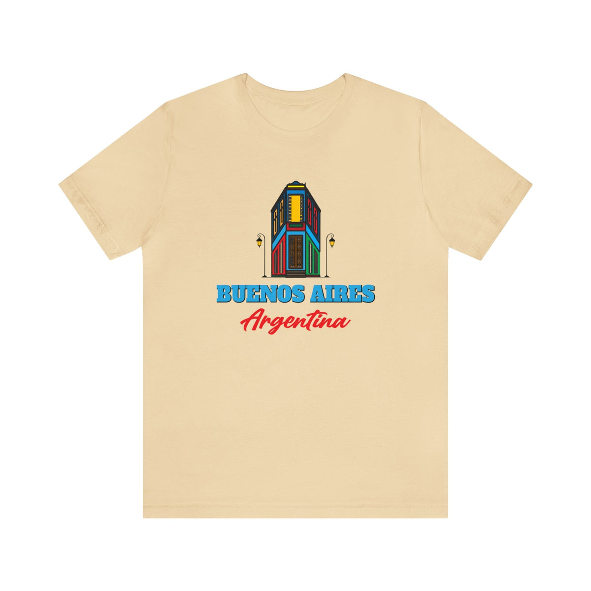 Retro Buenos Aires Landmark - Short Sleeve Tee