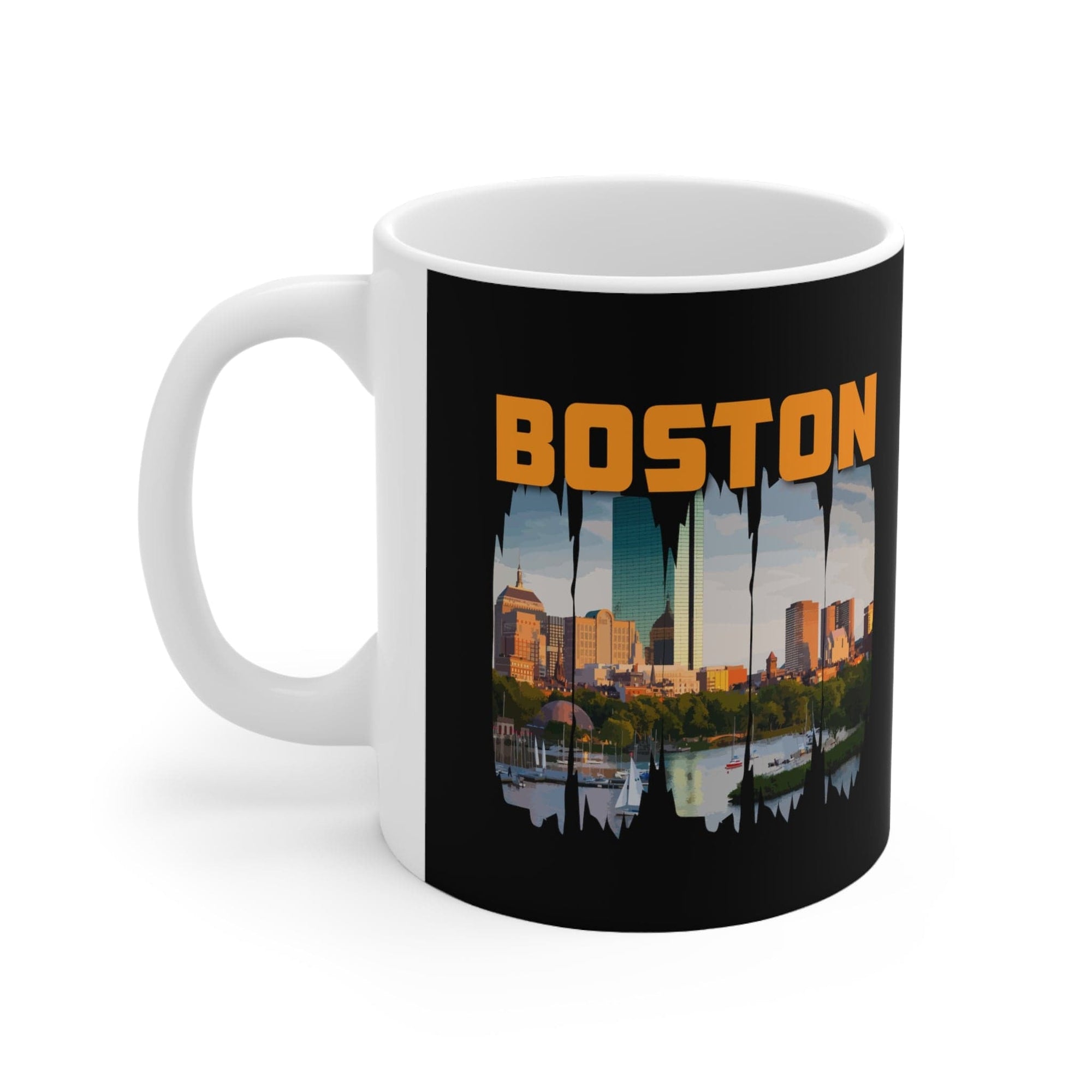 BOSTON - Awesome Ceramic Mug, Exclusive Design