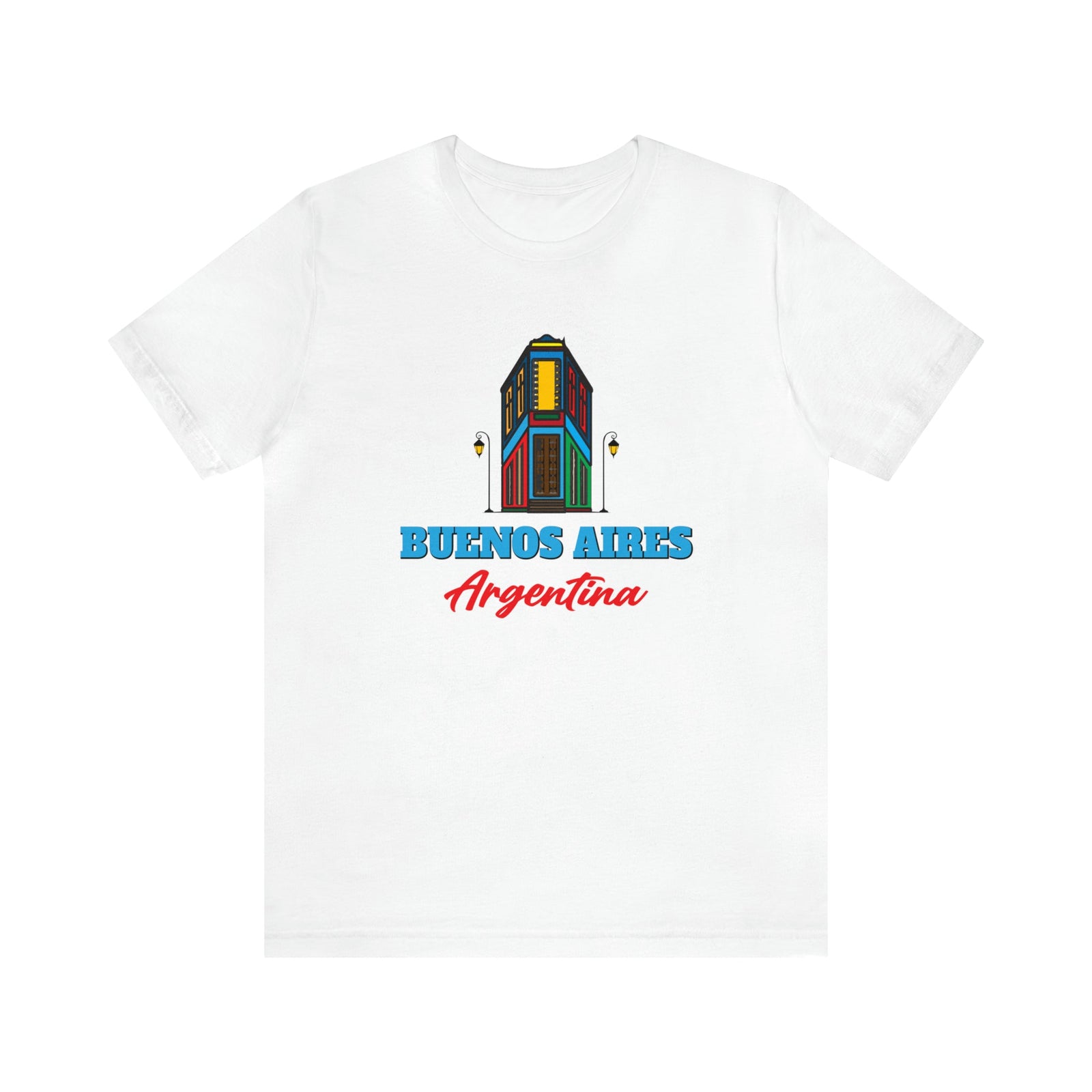 Retro Buenos Aires Landmark - Short Sleeve Tee
