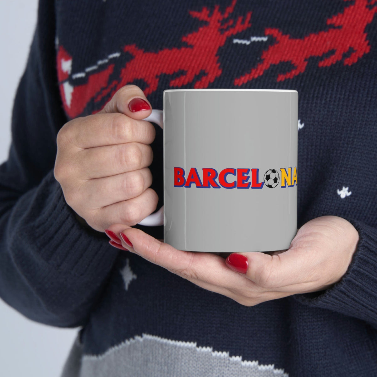 BARCELONA - Awesome Ceramic Mug, Exclusive Design