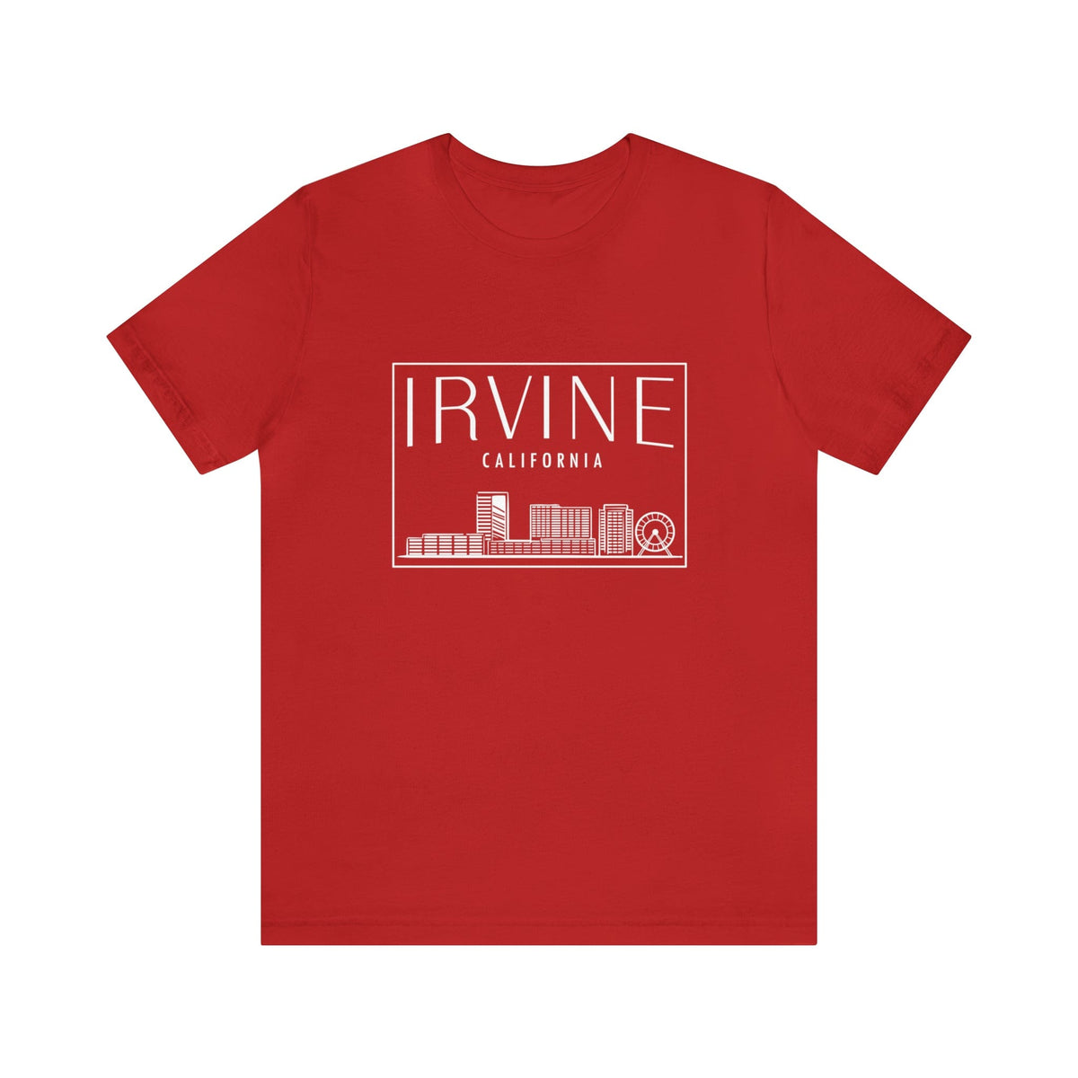Minimalist Irvine California - Short Sleeve Tee