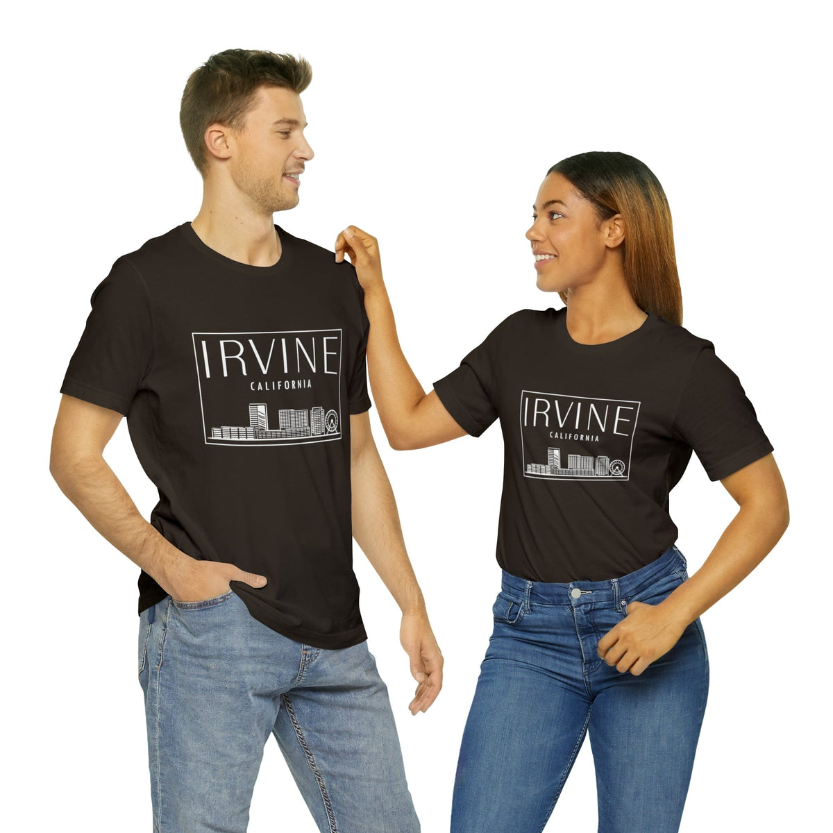 Minimalist Irvine California - Short Sleeve Tee