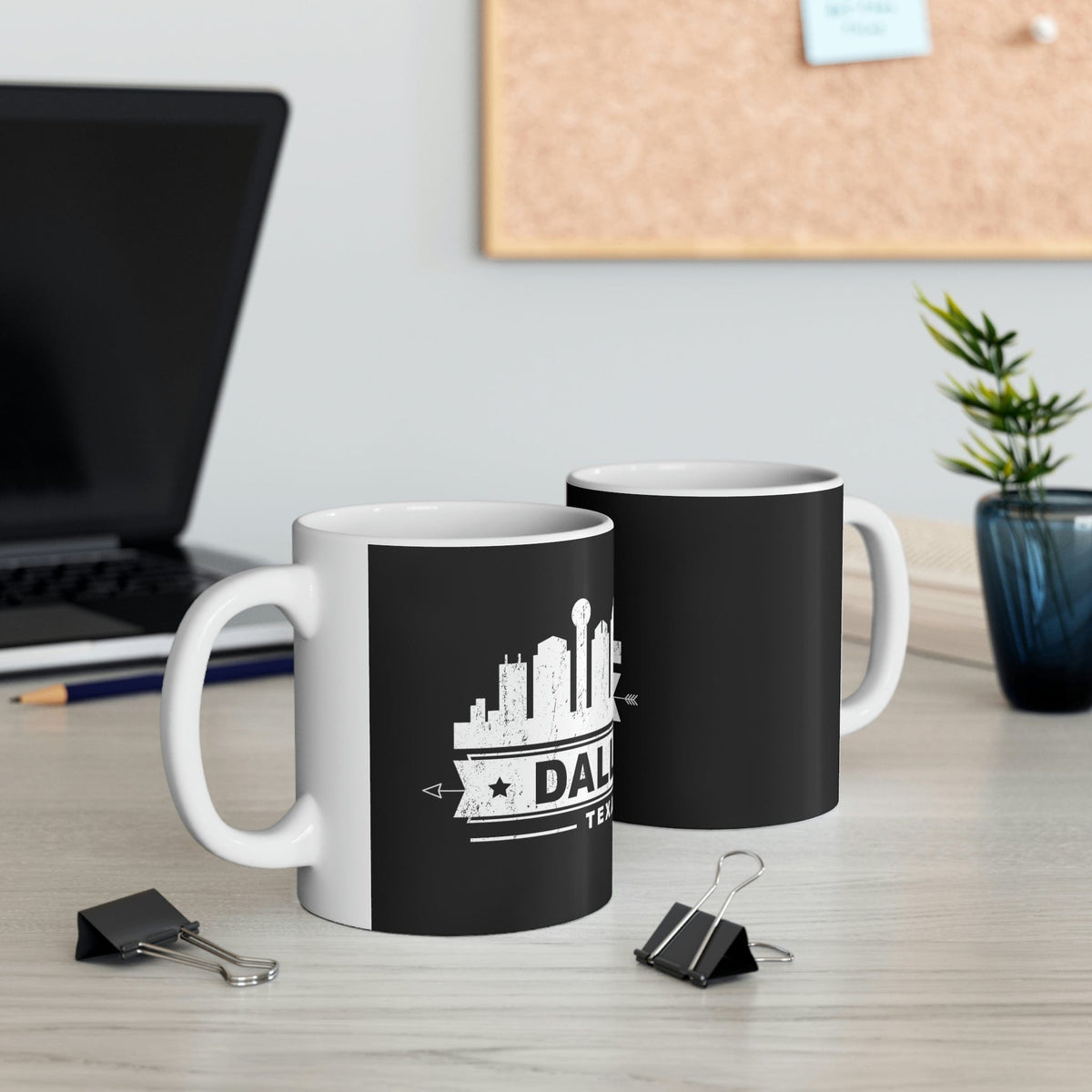 DALLAS - Awesome Ceramic Mug, Exclusive Design