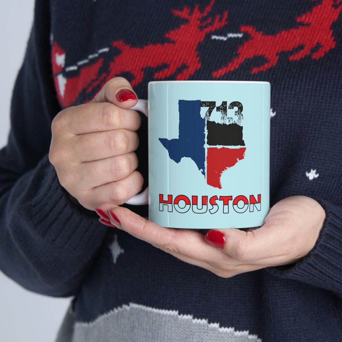 HOUSTON - Awesome Ceramic Mug, Exclusive Design