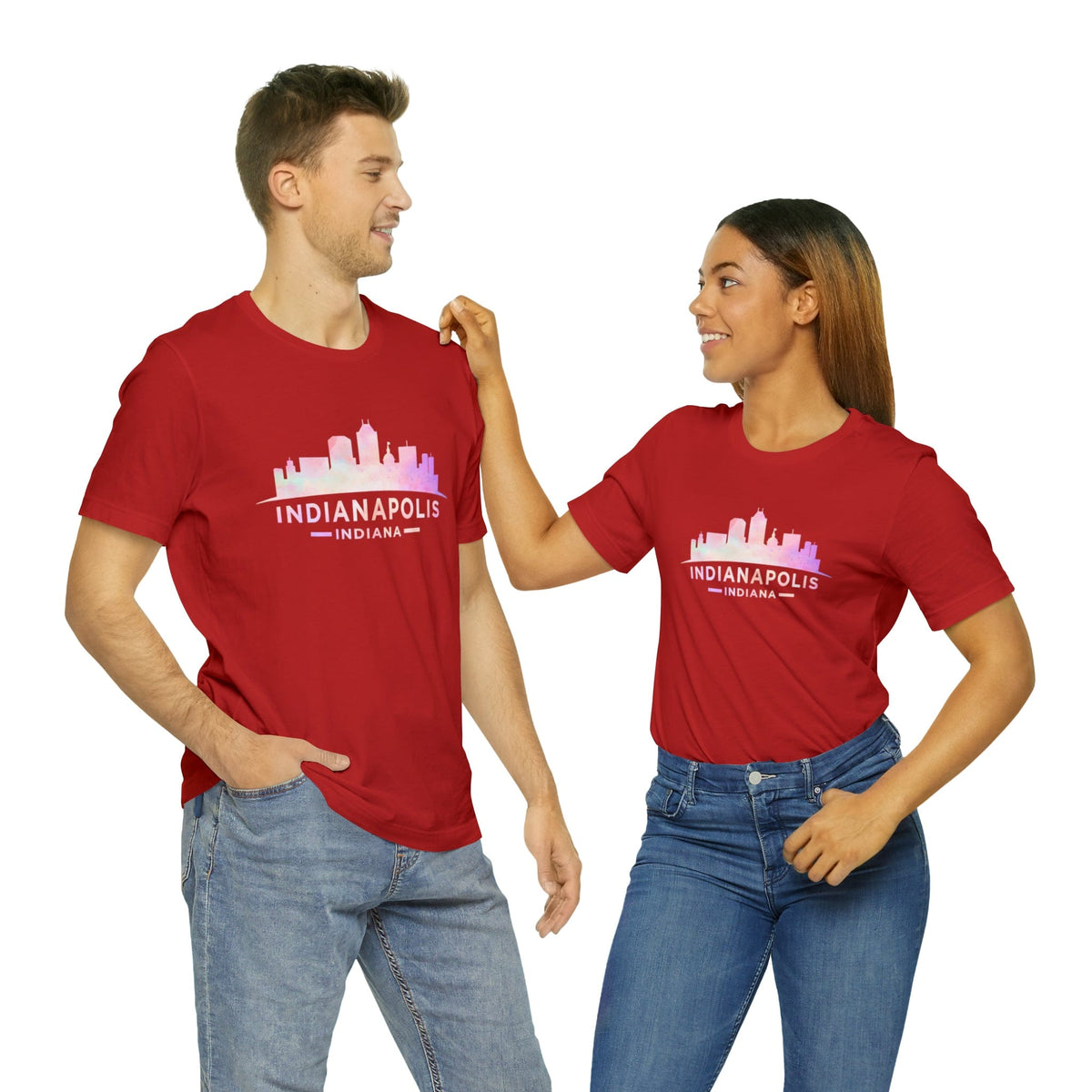 Indianapolis Monochrome - Short Sleeve Tee