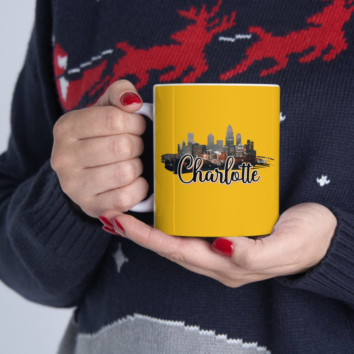 CHARLOTTE - Awesome Ceramic Mug, Exclusive Design