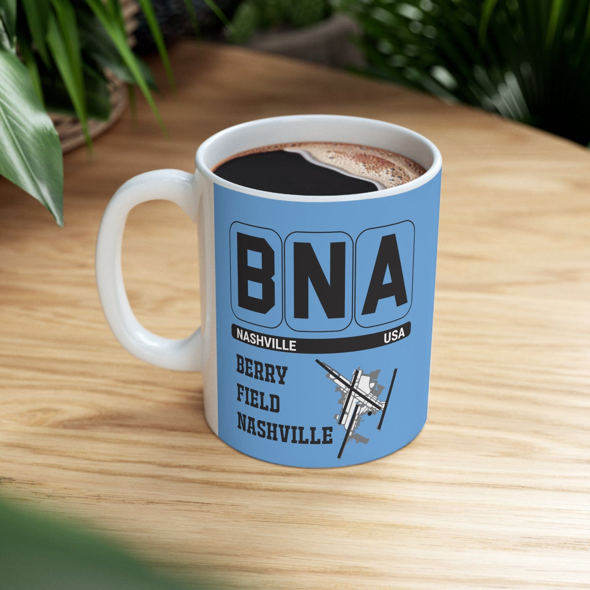 NASHVILLE - Awesome Ceramic Mug, Exclusive Design