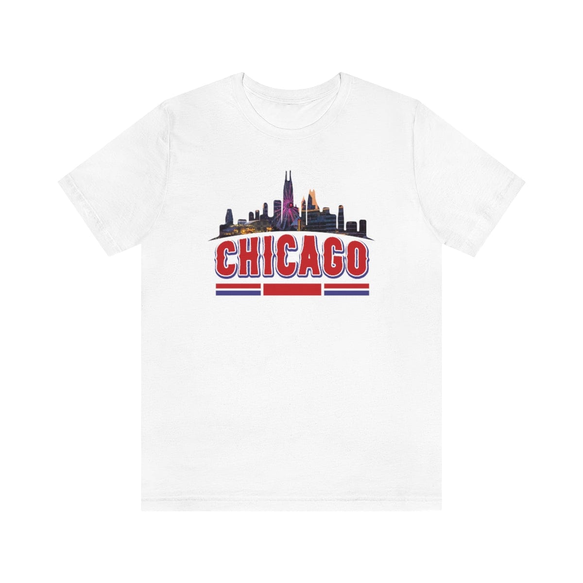 Chicago Red Letter - Short Sleeve Tee