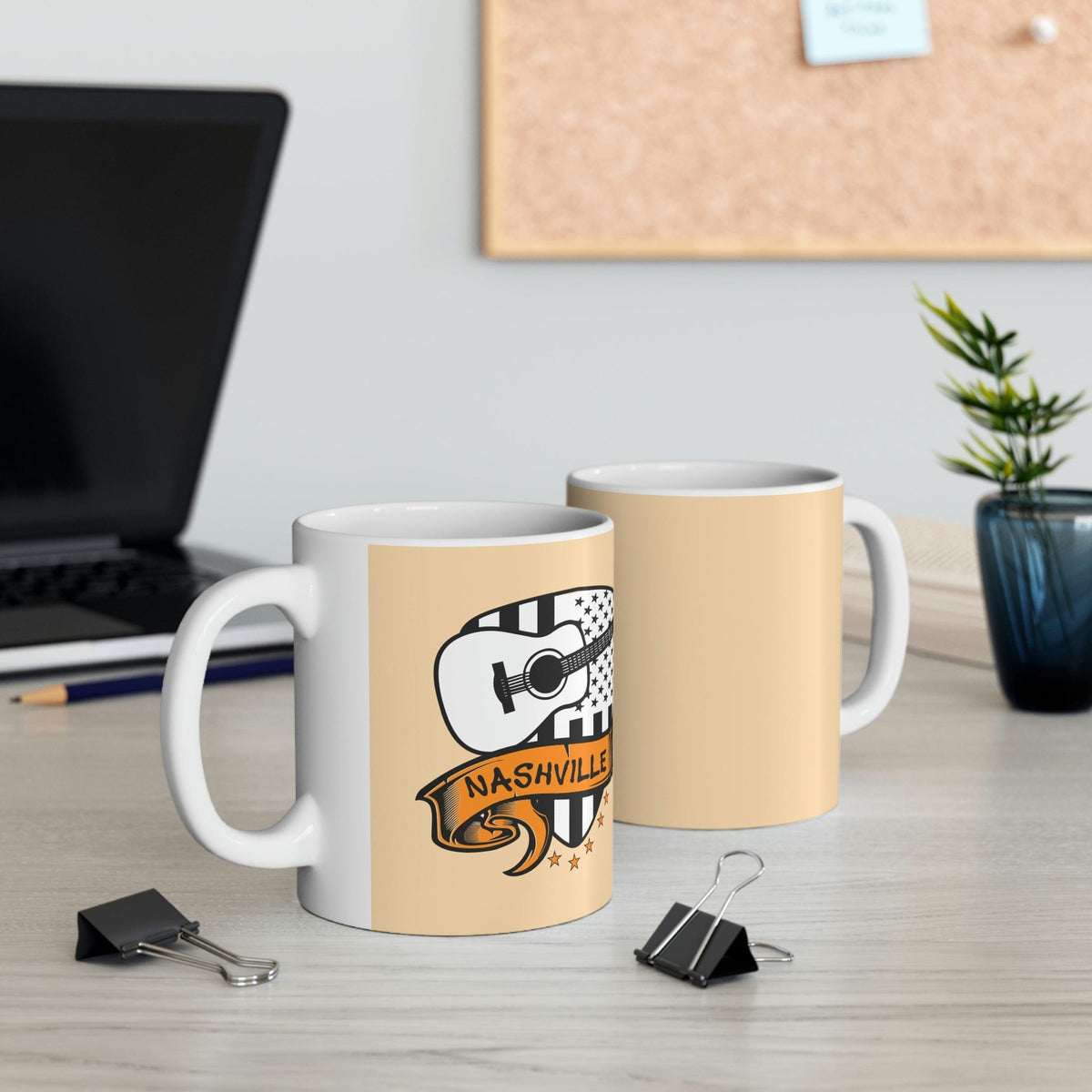 NASHVILLE - Awesome Ceramic Mug, Exclusive Design