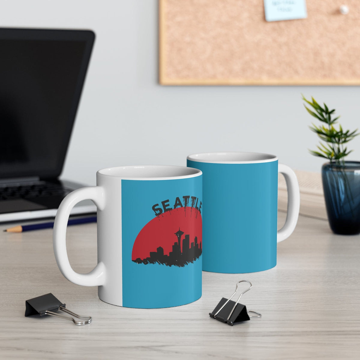 SEATTLE - Awesome Ceramic Mug, Exclusive Design