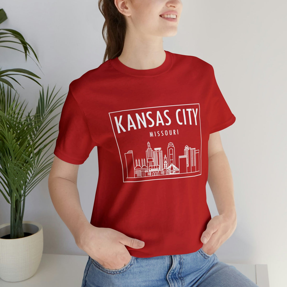 Minimalist Kansas City- Short Sleeve Tee
