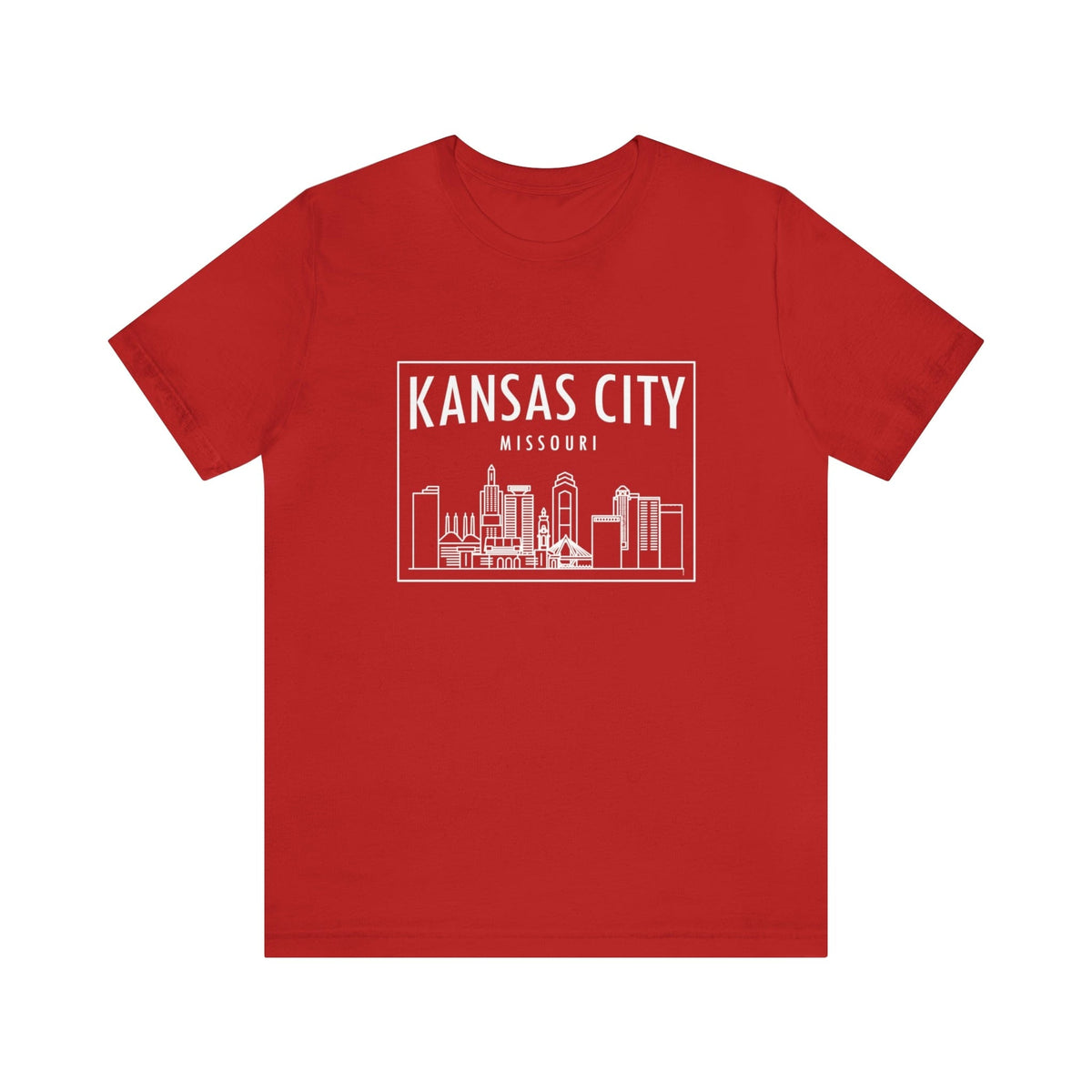 Minimalist Kansas City- Short Sleeve Tee