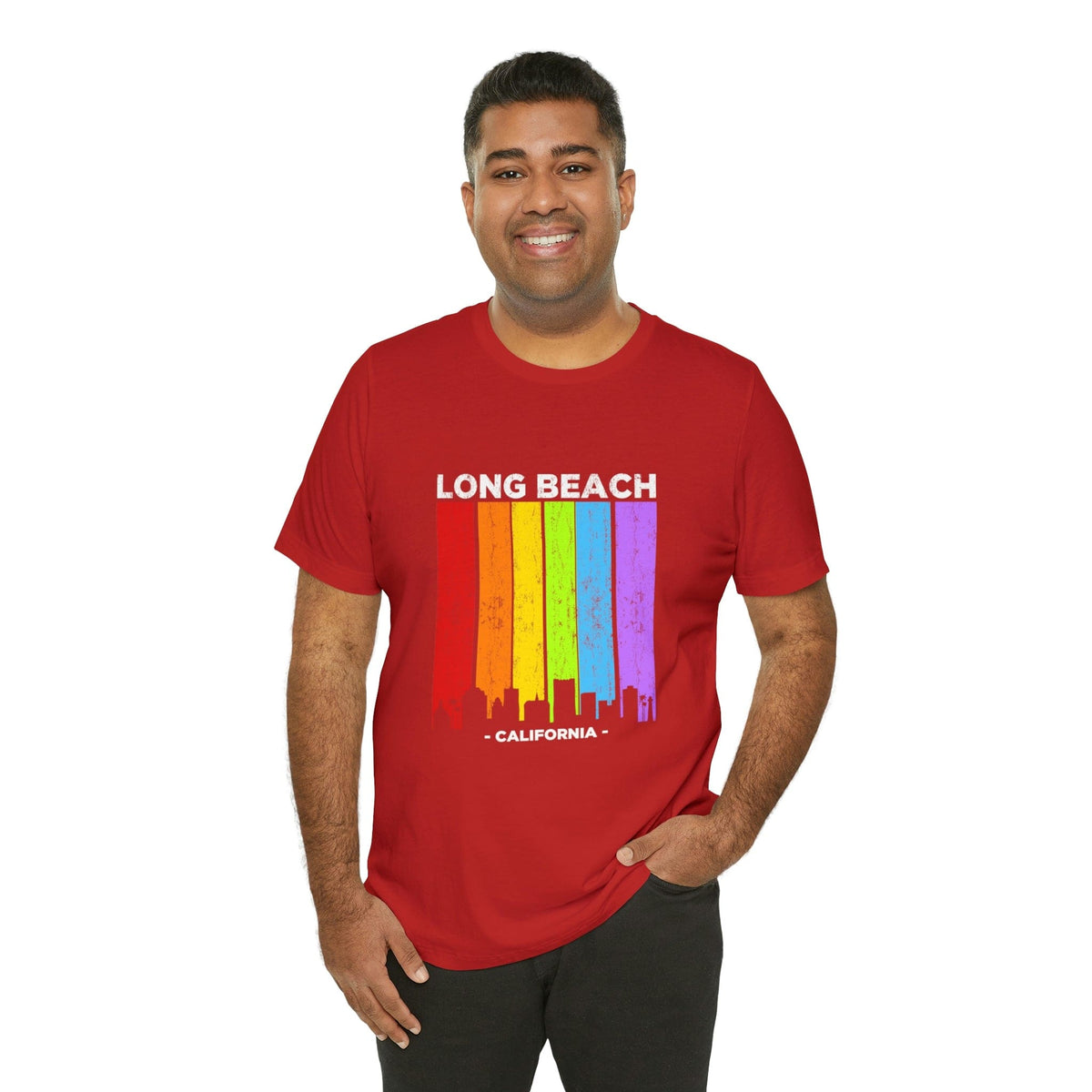 Long Beach California - Short Sleeve Tee
