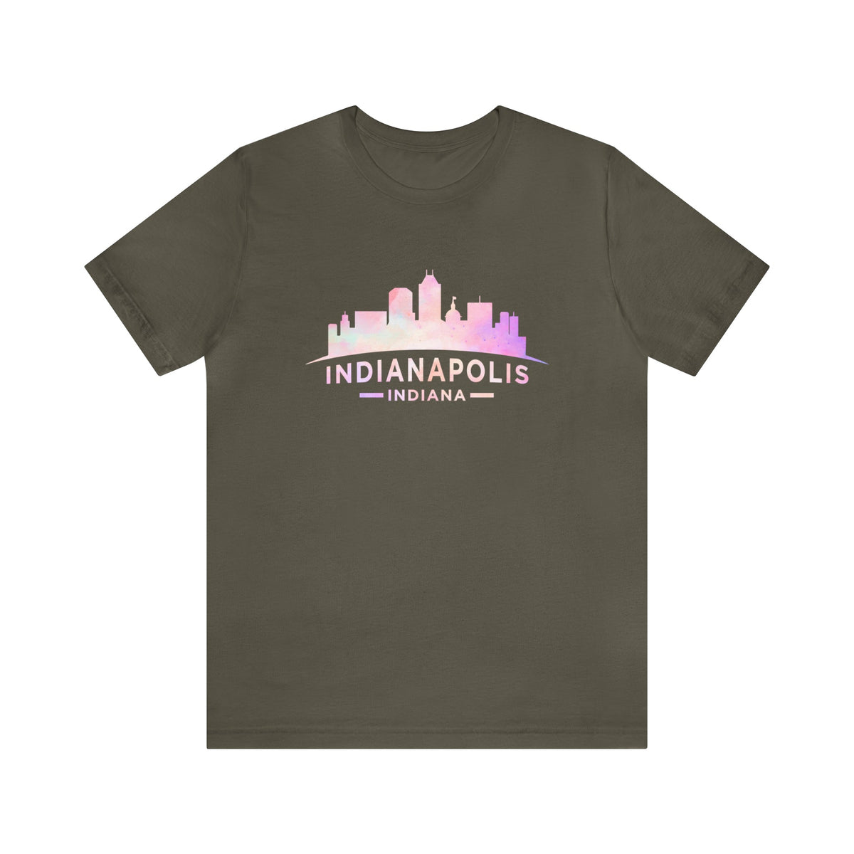 Indianapolis Monochrome - Short Sleeve Tee