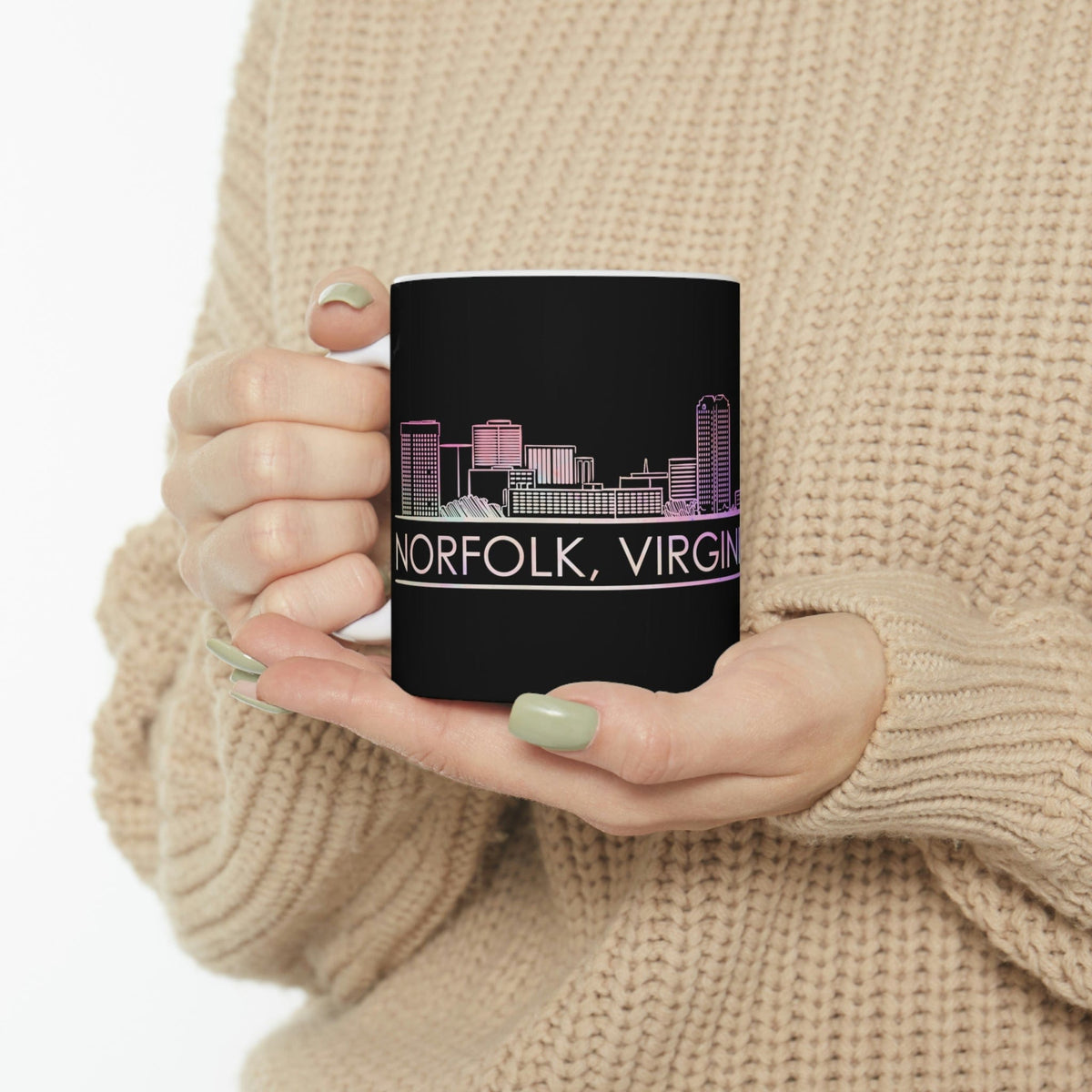 NORFOLK - Awesome Ceramic Mug, Exclusive Design
