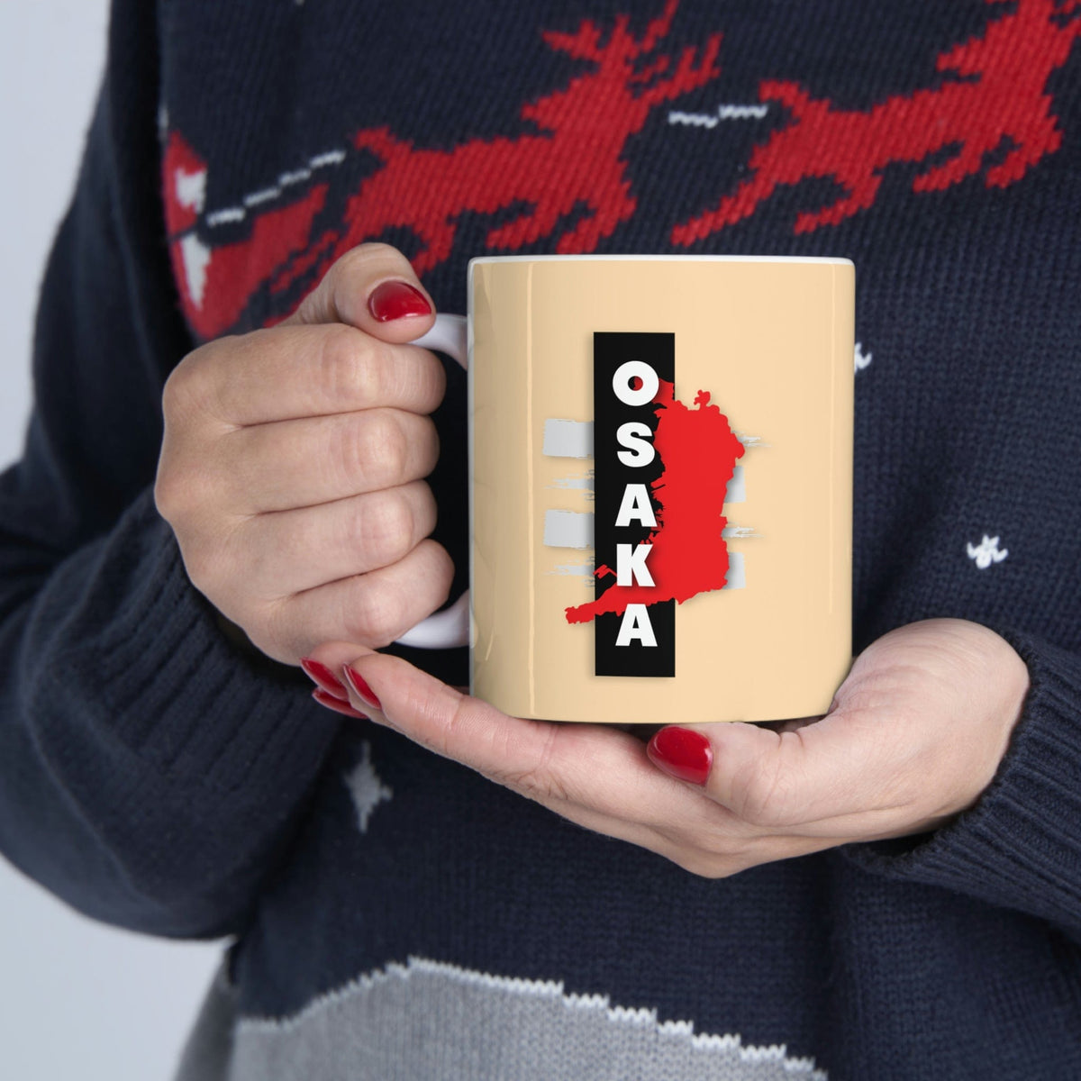 OSAKA - Awesome Ceramic Mug, Exclusive Design