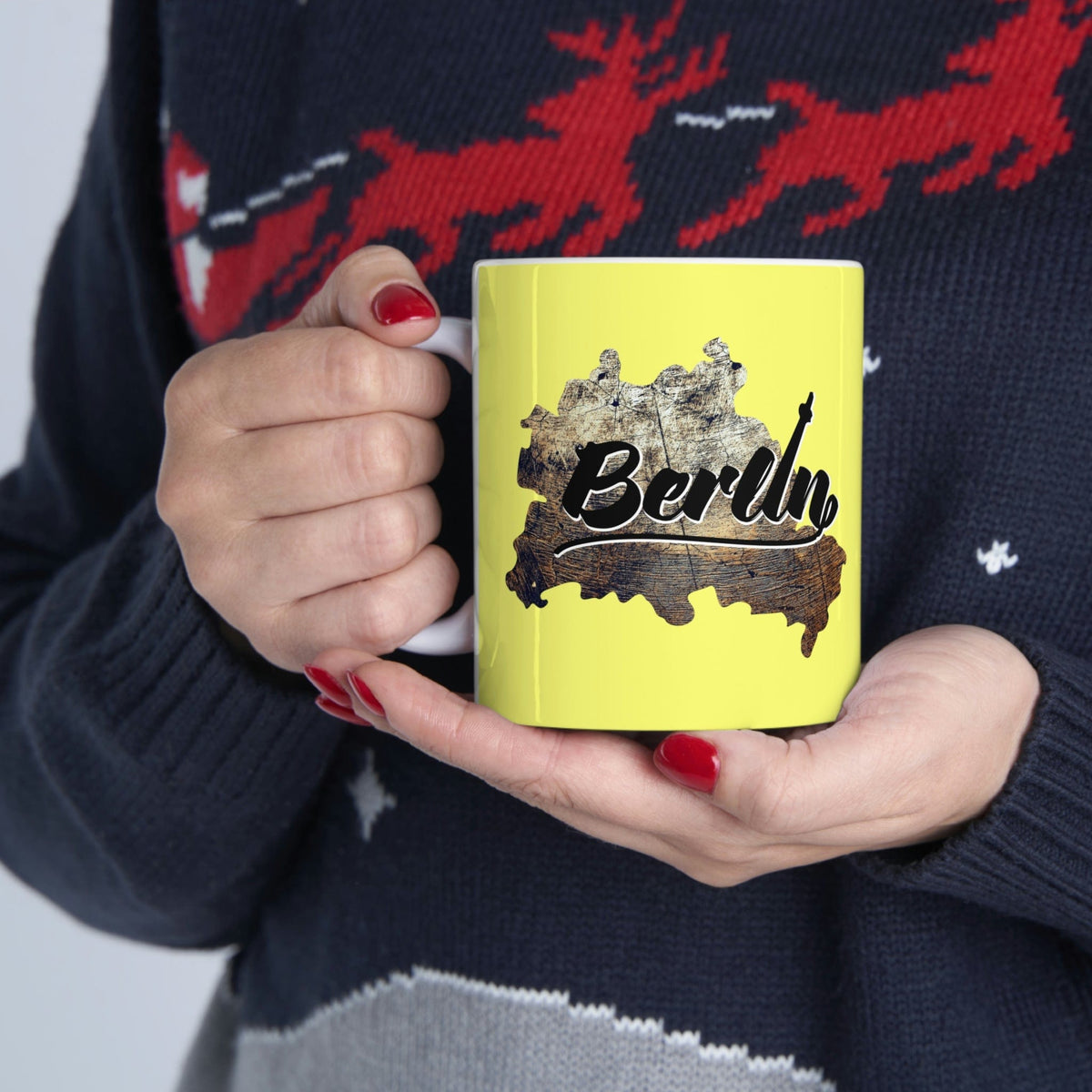 BERLIN - Awesome Ceramic Mug, Exclusive Design