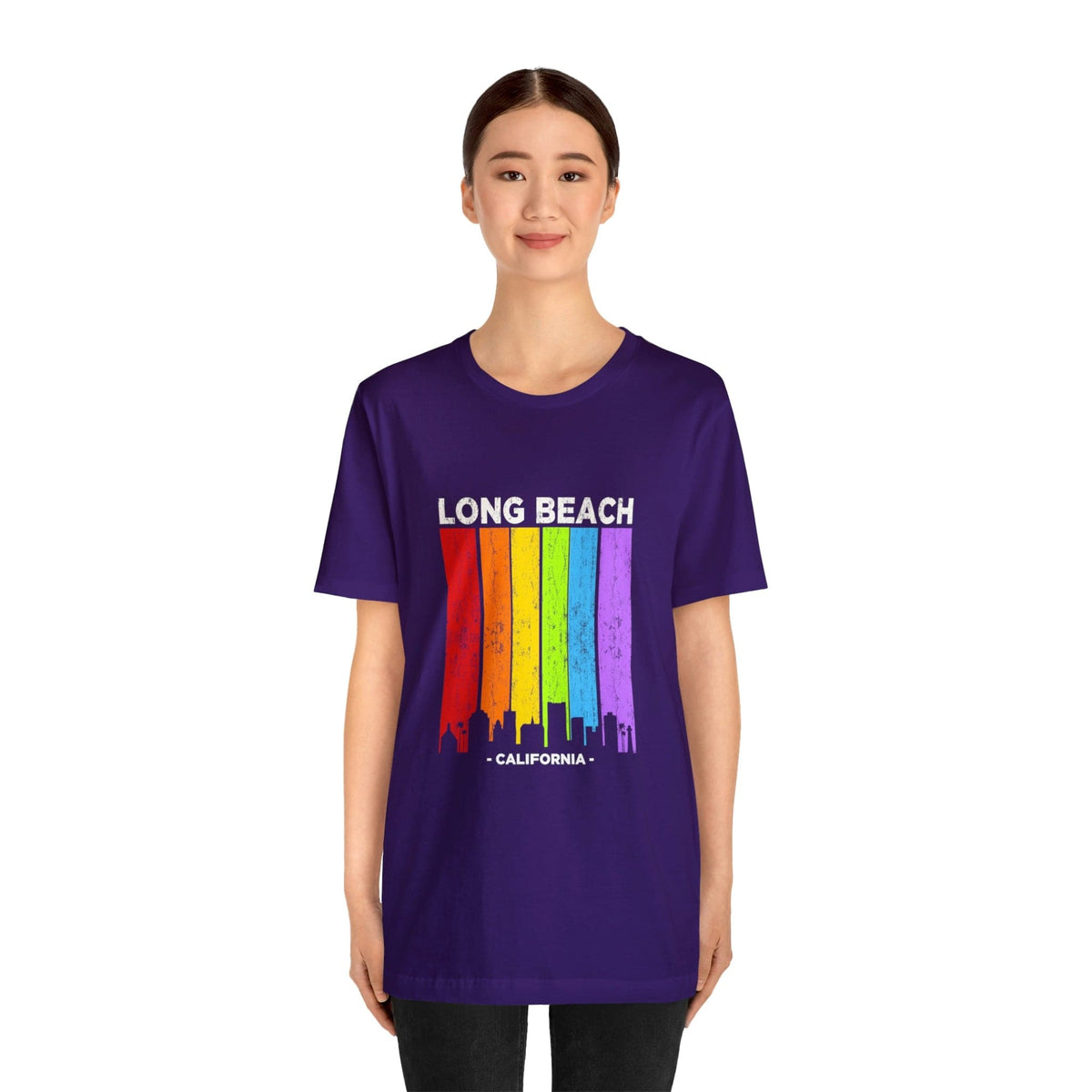 Long Beach California - Short Sleeve Tee