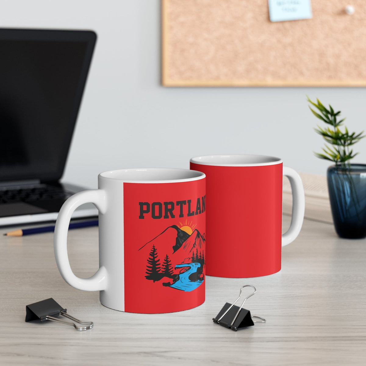 PORTLAND - Awesome Ceramic Mug, Exclusive Design