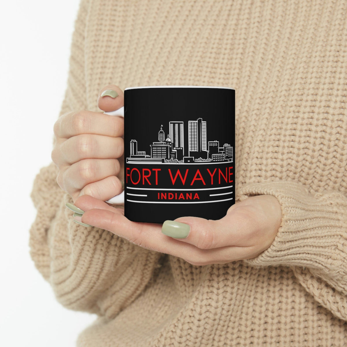 FORT WAYNE - Awesome Ceramic Mug, Exclusive Design