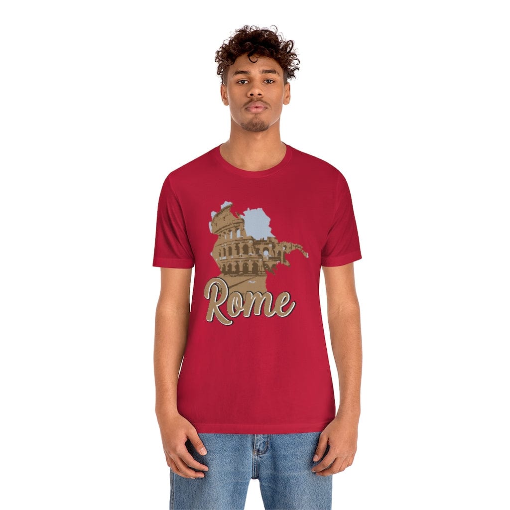 Rome Colosseum Heritage- Short Sleeve Tee