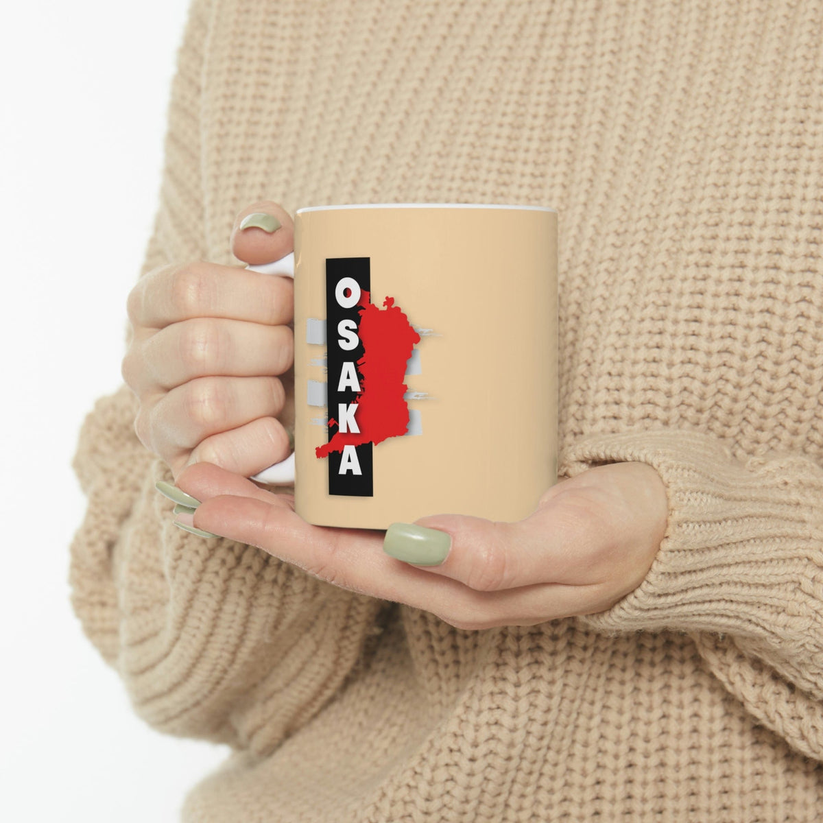 OSAKA - Awesome Ceramic Mug, Exclusive Design